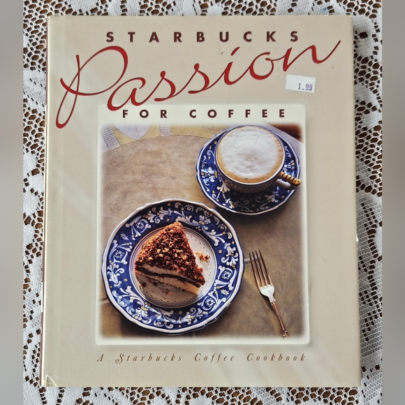 *SOLD* STARBUCKS PASSION FOR COFFEE COOKBOOK 1ST PRINTING 1994 HARDCOVER BOOK - Picture 1 of 1
